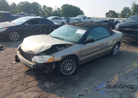 2004 Chrysler Sebring Limited z USA, uszkodzony, nr VIN 1C3EL65R64N322002